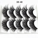 Mink eyelashes 5 pairs