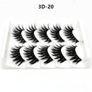 Mink eyelashes 5 pairs