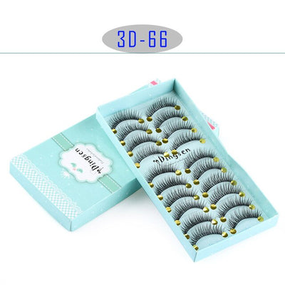 3D Soft Faxu Mink Hair False Eyelashes