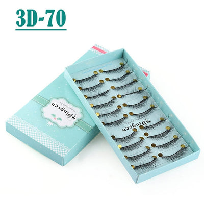 3D Soft Faxu Mink Hair False Eyelashes