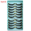 3D Soft Faxu Mink Hair False Eyelashes