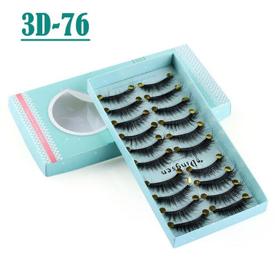 3D Soft Faxu Mink Hair False Eyelashes