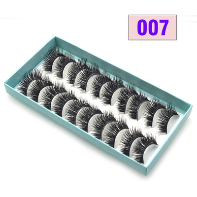 3D Soft Faxu Mink Hair False Eyelashes