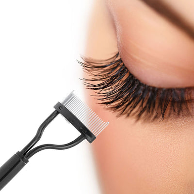 Foldable Metal Eyelash Brush